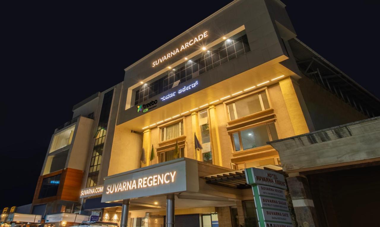 Treebo Suvarna Comforts Hassan Bagian luar foto